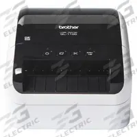 BROTHER Desktop Printer: 4 in Max. Print Wd, 1.15 in/sec, Cutter Dispensing, Wired, Brother QL, USB (MPN QL1100). Key specifications — Printer Series: Brother QL; Dispensing Style: Cutter; Printer Connectivity: USB; Print Speed: 1.15 in/sec; Wire Communication: Wired; Brand: BROTHER.