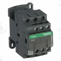 SCHNEIDER IEC Magnetic Contactor: Non-Reversing, 3 Poles, 3NO Contacts, 12 A, 240V AC Coil (MPN LC1D12U7). Key specifications — Brand: SCHNEIDER; Integrated Surge Suppression: No.