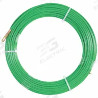 GREENLEE Fish Tape: 200 ft Lg, Round Tape Shape, Non-Conductive Eyelet End Style, 05157, 3/16 in Wd. Key specifications — attr306613: 05157; attr306616: GREENLEE.