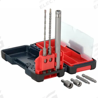 BOSCH Installation Bit and Sleeve: 3/16 in_5/32 in Drill Bit Size, 7 in Overall Lg - SDS-Plus Concrete Screw-Installation Bits & Sleeves