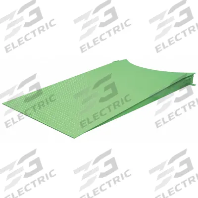 HIGHLIGHT Steel Ramp: Steel Ramp, 67 in Lg, 46 in Wd, 3 in Ht, Stretch Wrap Machines - Stretch Wrap Machine Ramps