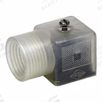 AVENTICS Solenoid Coil Connector: 24V AC/DC, Indicator Light Included (MPN R432008424). Key specifications — attr1078676: AVENTICS; attr1078675: R432008424; attr1078690: Indicator Light Included; attr1078703: 24V AC/DC.