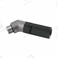 AIRSPADE Air Gun Angled Adapter: AirSpade 2000, 5 3/4 in Overall Lg, Aluminum (MPN HT119). Key specifications — attr75392: Coupler; attr75377: AIRSPADE; attr75387: HT106; attr75388: AirSpade 2000; attr75393: Aluminum; attr78128: Air Gun Angled Adapter; attr79044: Angle Adapters.