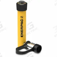 ENERPAC Hydraulic Ram: Single Acting, 5 ton Nominal Capacity, 5 in Nominal Stroke Lg, Steel (MPN RC55). Key specifications — attr98927: ENERPAC.