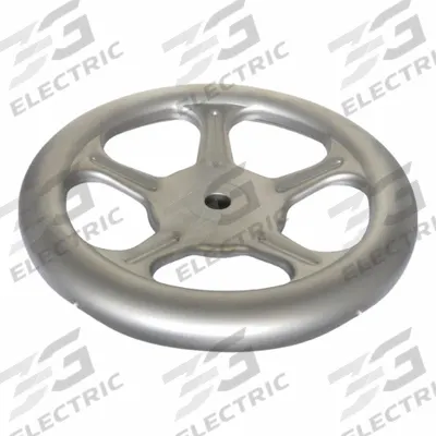 JW WINCO Spoked Hand Wheel: Spoked, 316 Stainless Steel, 17 mm Bore, 250 mm Dia - Spoked Hand Wheels