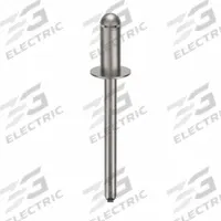 Blind Rivet,1 53/73" L,0.186" dia,PK250: Inch, 1 23/32 in Overall Lg, 27/64 in Body Lg, Dome, 250 PK (MPN SSD64SSBS200). Key specifications — Brand: POP AVDEL.