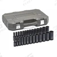 GEARWRENCH Socket Set: 3/8 in Drive Size, 10 mm to 27 mm/7/16in to 1 1/4 in Socket Size Range, SAE (MPN 84949N). Key specifications — attr1204251: GEARWRENCH; attr1215453: 3/8 in; attr1215454: 7/16in to 1-1/4 in; attr1224229: Friction.