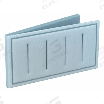 GRAINGER Link Air Filter: 20 in x 20 in x 1 in, 20 in Section Wd, 2 Sections, 3 Ply - MERV 8 Link Air Filters