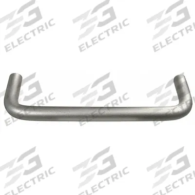 MONROE PMP Pull Handle: Threaded Holes, Aluminum, Silver, 3/8"-24 Screw Size - Standard Pull Handles