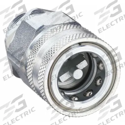 SNAP-TITE Hydraulic Quick Connect Hose Coupling: 3/4 in, Steel, 94.63 lpm Max. Flow Rate - H Series Hydraulic Quick-Connect Coupling Bodies