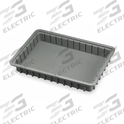 METRO Drawer Tote for Medical Carts: 3 in Overall Ht, 16 1/2 in Overall Wd, 11 in Overall Dp - Drawer Totes & Dividers for Medical Carts