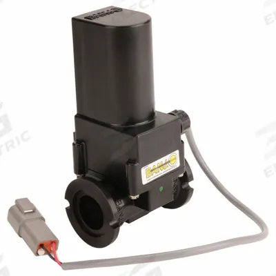 BANJO Electrically Actuated Two-Way Ball Valve: 1 in Nominal Valve Size, 12V DC - Polypropylene Electrically-Actuated Ball Valves