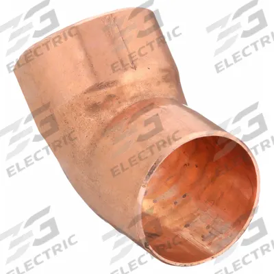 NIBCO Sweat Fitting Elbow: 1 1/4 in CTS x 1 1/4 in CTS, FTG x FTG, Wrot Copper (MPN 6062-11/4) - Wrot Copper Tube Fittings