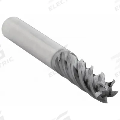 WIDIA HANITA Square End Mill: Carbide, AlTiN Coated, 5 Flute, 5/16" Mill Dia, 3/4" LOC - Fast-Cutting Carbide Square End Mills for Steel & Cast Iron