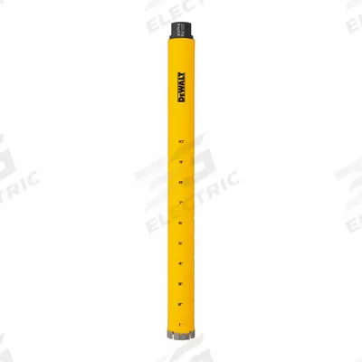 DEWALT Core Bit: 1 3/8 in Core Dia, 14 in Max Drilling Dp - Diamond-Tipped Core Bits for Wet Coring