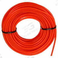 EAGLE BELTING Round Belt: Orange, 3/4 in Dia, For 6 in Min Pulley Dia, 100 ft Overall Lg, Solid, 85A (MPN 1032024). Key specifications — attr1317950: 85A; attr1317954: EAGLE BELTING; attr1317956: Polyurethane; attr1317948: Orange.