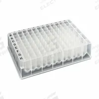 MTC BIO Deep-Well Well Plate: Sterile, 96 Wells, 1.6 mL, 8.2 mm Dia, RNase/DNase Free, Square (MPN D3096-31S). Key specifications — Brand: MTC BIO; Body Color: Colorless; RNase/DNase Free: Yes; Well Shape: Square; Material: Polypropylene.