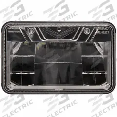 MAXXIMA Headlight: Headlight, LED, Heated, High Beam, Surface Mount, Electrical Connection Included (MPN MHLE-4X6HI-A). Key specifications — Heated: Heated; Lighting Technology: LED; Beam Type: High Beam; Electrical Connection: H4 Connector; Mount Type: Bracket; Brand: MAXXIMA; Mount Style: Surface.
