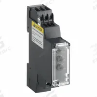 SCHNEIDER Phase Monitor Relay: DIN-Rail Mounted, 5 A Current Rating, 208 to 480V AC (MPN RM17TA00). Key specifications — Monitored Parameters: Asymmetry; Manufacturer Part Number: RM17TA00; Brand: SCHNEIDER.