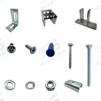 HADRIAN Headrail Intermediate Kit: Chrome Zamac, Chrome-Plated (MPN 600422). Key specifications — Hardware Pieces Included: (2) 1 in Inter.Pan.Bkt-Chrme Double; Compatible Partition Material: Stainless Steel; Material: Chrome Zamac; Finish: Chrome-Plated; Component Type: Headrail Intermediate Kit; Brand: HADRIAN.