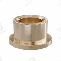 Flanged Sleeve Bearing: Bronze, SAE 841, 5/8 in Bore, 7/8 in OD, 5/8 in Lg, -35°F to 300°F, 10 PK (MPN FF852-02B). Key specifications — System of Measurement: Inch; Material Grade: SAE 841; Flange Type: Flanged; Brand: OILITE.