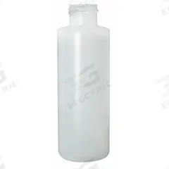 QORPAK Bottle: HDPE, 16 fl oz, 480 mL, Natural, 24-410 mm Screw Closure Size, No Closure, No Closure (MPN PLA-03217). Key specifications — Body Color: Natural; Brand: QORPAK; Pre-Cleaned: None; Closure Included: No.