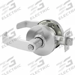 SARGENT Door Lockset: Privacy Lever Locksets, Chrome, ADA Compliant (MPN 10XU68 LL 26D). Key specifications — Brand: SARGENT; Series: 10X LINE; ADA Compliant: Yes; Finish: Satin Chromium-Plated.