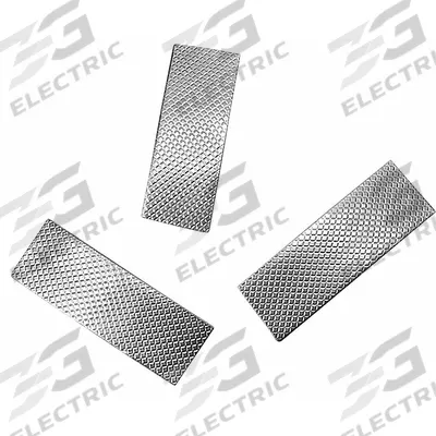 3M Conductive Electrical Tape: Square, 1/2 in x 1/2 in, 5 mil Thick, 600 V Volt Rating - Ultra-Conductive Embossed Foil Electrical Tape Shapes