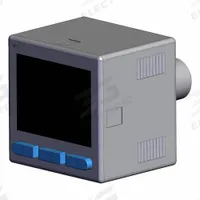 SMC High Precision Pressure Switch: 1/8 in Port Size, 1 Output/2 Output NPN/PNP Open Collector, 2M (MPN ZSE20B-T-01-W). Key specifications — attr124221: ZSE20B-T-01-W; attr124227: ZSE20B(F); attr124234: 1 Output/2 Output NPN/PNP Open Collector; attr124235: 12 to 24V DC; attr1042233: 4-Pin Snap-In Plug.
