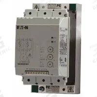 EATON Soft Start: 480V AC, 7.8 A Output Current, No Bypass, NEMA 1, 60/50 Hz, Three Phase (MPN DS7-342SX009N0-N). Key specifications — Control Voltage: 110-230V AC; Manufacturer Part Number: DS7-342SX009N0-N.