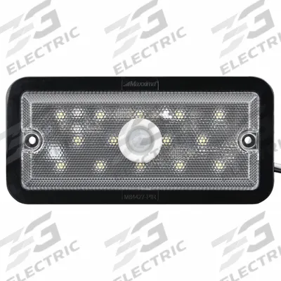 MAXXIMA Vehicle Dome and Courtesy Light: Dome Light, LED, White, Rectangular - Compact Courtesy Lights
