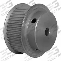 DAYTON Timing Pulley: Modified Curvilinear, Fixed, For GT Timing Belt Section, For 15 mm Belt Wd (MPN 44-3P15-6FA3). Key specifications — Brand: DAYTON; Finish: Clear Anodized; For Belt Series: Powerhouse®.