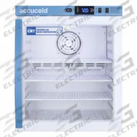 Controlled Room Temperature Cabinet: 115V AC, 68°F to 77°F, 17 1/2 in Overall Wd (MPN ARG1PV-CRT). Key specifications — Brand: ACCUCOLD; Voltage: 115V AC; Includes: (3) Shelves; Door Hinge: Right Hinge.
