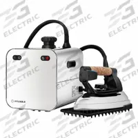 RELIABLE Professional Ironing Station: 1,800 W Watt @ 120V, 1.9 L Water Capacity, Pivoting (MPN 4100IS)