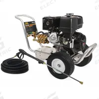 MI-T-M Gas-Powered Pressure Washer: Heavy Duty, Cart, 3,600 psi, 2.8 gpm, Usable Per Week 20 hr (MPN GA-3600-0DAH). Key specifications — attr1034381: Honda; attr1037666: MI-T-M.