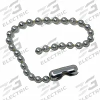 CREST HEALTHCARE SUPPLY Bead Chain: Compatible with Light Fixture, Stainless Steel, 114927. Key specifications — Manufacturer Part Number: 114927; Color: Silver; Brand: CREST HEALTHCARE SUPPLY; Call Station Type: Bead Chain; Material: Stainless Steel; Compatible Product Type: Light Fixture; Part Type: Pull Cord Replacement Parts.