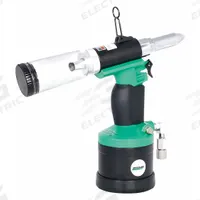 SPEEDAIRE Air Riveter: 9/16 in Stroke Lg, 2,100 lbf Pulling Force, 1/4 in Female NPT (MPN 45RM38). Key specifications — attr1320930: NPT; attr1320934: Yes; attr1320955: SPEEDAIRE.