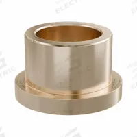 Flanged Sleeve Bearing: Bronze, SAE 841, 3/4 in Bore, 1 in OD, 3/4 in Lg, USDA H-1 Approved, 3 PK (MPN ECOF121612). Key specifications — System of Measurement: Inch; Lubricant Material: USDA H-1 Approved; Material Grade: SAE 841; Flange Type: Flanged; Brand: BUNTING BEARINGS.