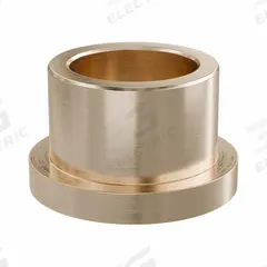 Flanged Sleeve Bearing: Bronze, SAE 841, 3/4 in Bore, 1 in OD, 3/4 in Lg, USDA H-1 Approved, 3 PK (MPN ECOF121612). Key specifications — System of Measurement: Inch; Lubricant Material: USDA H-1 Approved; Material Grade: SAE 841; Flange Type: Flanged; Brand: BUNTING BEARINGS.