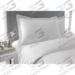 MARTEX Pillow Sham: Std, 26 in Overall Lg, 20 in Overall Wd, T250, Fresh White, 2 in PIllow Hem Size (MPN 1C13451). Key specifications — Color: Fresh White; Fabric Material: 40% Polyester; Thread Count: T250; Brand: MARTEX; Fabric Pattern: Solid; Hem/Pocket Size: 2 in; Sheet Color: Fresh White.