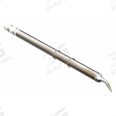 HAKKO Soldering Tip: T15 Series, Bent Chisel, 1.4 mm W - T15 Series Soldering Tips