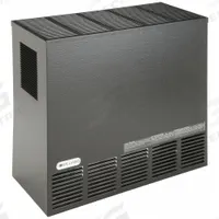 WILLIAMS COMFORT PRODUCTS Hearth Heater: Natural Gas, Solid Face Cabinet, 3 in Vent Dia (MPN 2001622A). Key specifications — Thermostat Included: No; Brand: WILLIAMS COMFORT PRODUCTS; Fuel Type: Natural Gas; Overall Dimensions - H x W x D: 21-1/2 in x 23 in x 11 in.