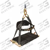 FALLTECH Bosun Chair: Seat Padding, 425 lb Wt Capacity, With Belt, L Body Belt Size, Steel, Plywood (MPN G8039L). Key specifications — Seat Padding: Yes; Seat Material: Plywood; D-Ring Material: Steel; Brand: FALLTECH.