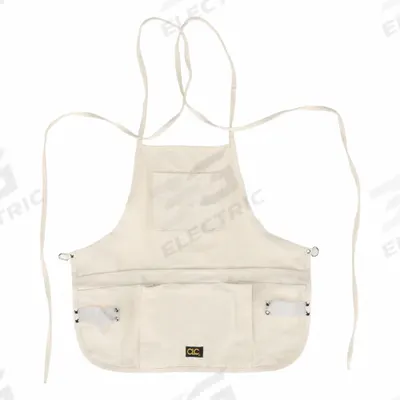 CLC Tool Apron: Canvas, 29 in to 46 in Waist Size, Pockets 12 - Tool Aprons
