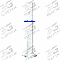 UNITED SCIENTIFIC SUPPLIES INC Graduated Cylinder: 100 mL, A, To Contain (TC), Bumper Included (MPN CY3021-100). Key specifications — ASTM Specification: E1272; Brand: UNITED SCIENTIFIC SUPPLIES INC; USP Specification: Type I; Closure Included: No; Includes: Bumper.