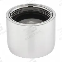 NEOPERL Outlet: 0.35 gpm Flow Rate, Spray Flow Outlet, Brass, Chrome Finish, 3/4"-27 Connection Size (MPN 5510305). Key specifications — Includes: Vandal Resistant Key; Material: Brass; Product Type: Outlet; Connection Size: 3/4"-27; Brand: NEOPERL.