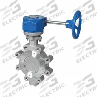 ABZ VALVES Butterfly Valves: For Water Media, 10 in Pipe Size, Lug, 200 psi Max. Pressure (CWP), 402 (MPN 5351043403). Key specifications — Brand: ABZ VALVES; Liner Material: RPFTE; Handle Type: Gear Operated Handwheel.