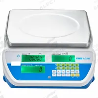 ADAM EQUIPMENT Industrial Bench Scale: 11 3/4 in x 8 1/4 in, 70 lb Wt Capacity - Imperial (MPN CDT 32). Key specifications — attr1341383: RS-232; attr1341384: 0.001 kg; attr1341400: ADAM EQUIPMENT; attr1383935: Stainless Steel.