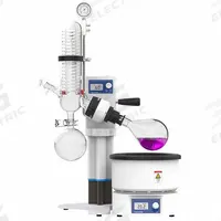 COLE-PARMER Rotary Evaporator: Motor, 2 L, 20 RPM to 300 RPM, Vertical Condenser, Vacuum Controller (MPN 5241194). Key specifications — Brand: COLE-PARMER; Height Adjustment Method: Motor; Included Glassware Series and Type: Vertical Condenser; Vacuum Controller: Yes; Features: Set and View Rotation Speed, Temperature and Timer on Two Large LCDs.
