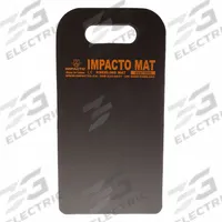 IMPACTO Kneeling Pad: 8 in x 16 in, 1 in Thick, Cutout Handle (MPN MAT5040). Key specifications — Material: Foam; Brand: IMPACTO; Color: Black; Manufacturer Part Number: MAT5040; Handle Type: Cutout Handle.